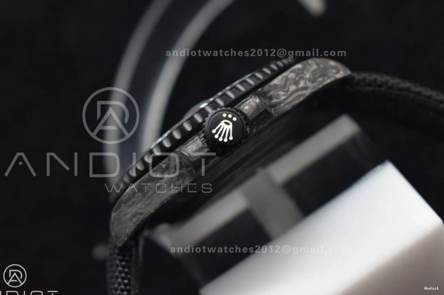 DLC DIW DLC Dial VS3135 Black VSF 1:1 Submariner Blue Best on Bracelet Edition Sandblasted 0226